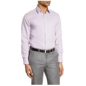 Nordstrom Extra Trim Fit Non-iron Solid Stretch Dress Shirt